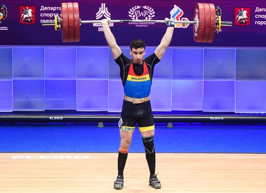 Russia Weightlifting European Championships