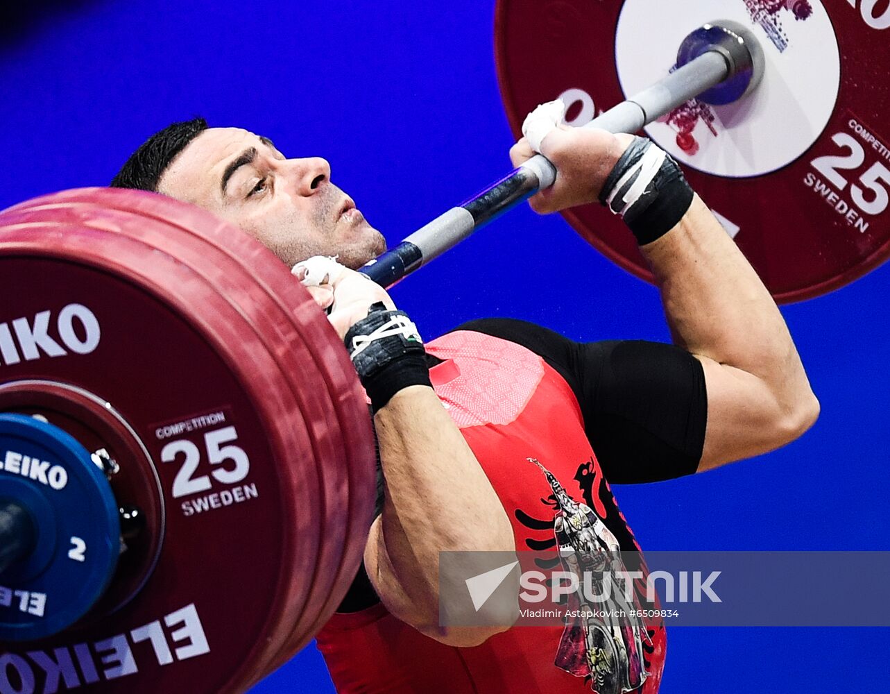 Russia Weightlifting European Championships