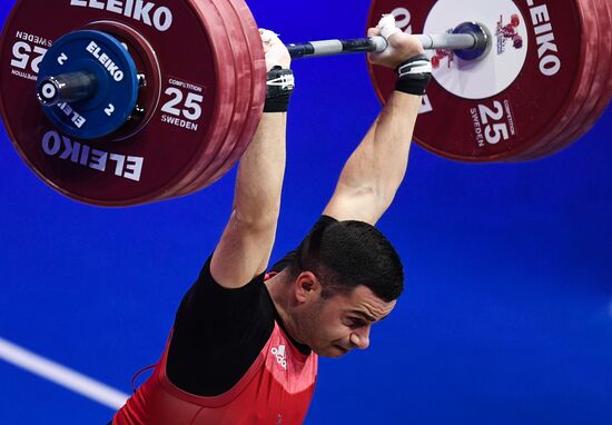 Russia Weightlifting European Championships