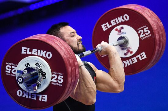 Russia Weightlifting European Championships