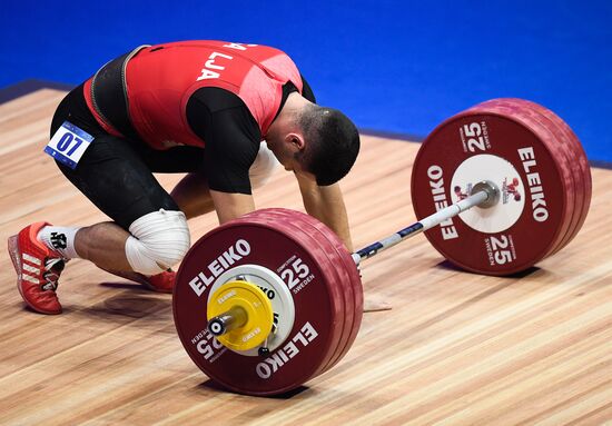 Russia Weightlifting European Championships