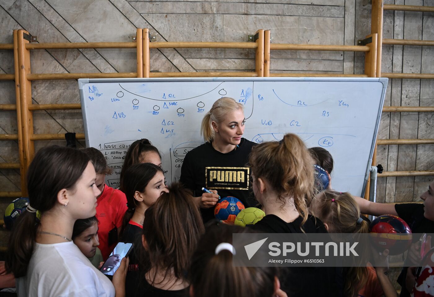 Russia Olympics Handball Player Day