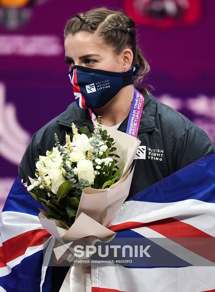 Russia Weightlifting European Championships