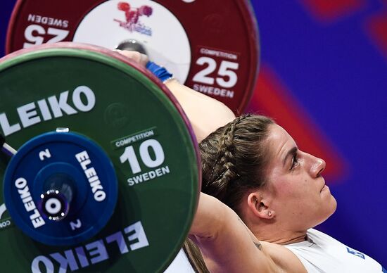 Russia Weightlifting European Championships