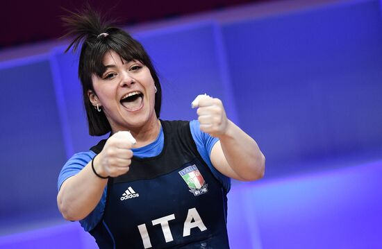 Russia Weightlifting European Championships