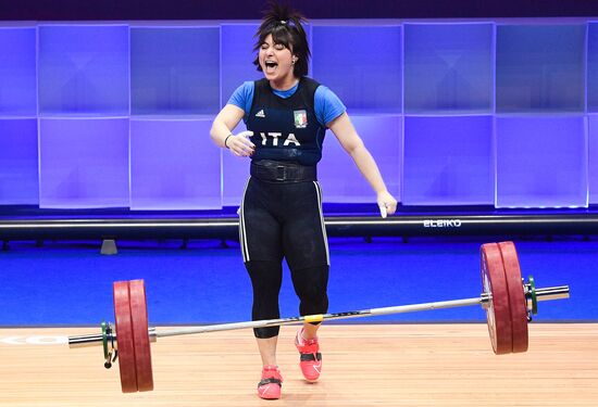 Russia Weightlifting European Championships