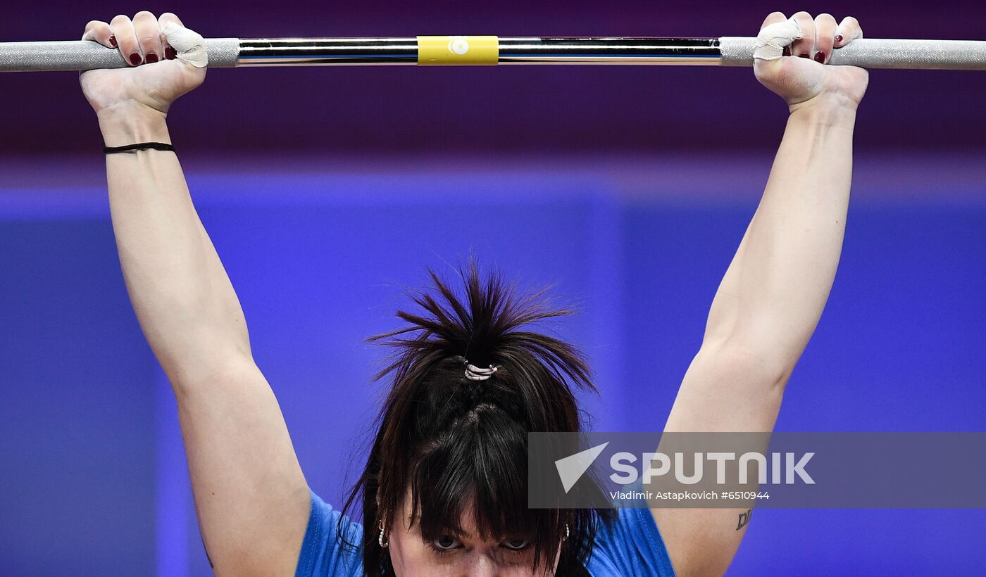 Russia Weightlifting European Championships