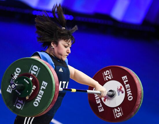 Russia Weightlifting European Championships