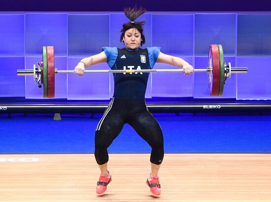 Russia Weightlifting European Championships