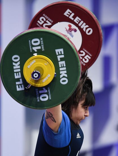 Russia Weightlifting European Championships