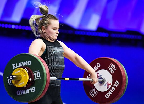 Russia Weightlifting European Championships