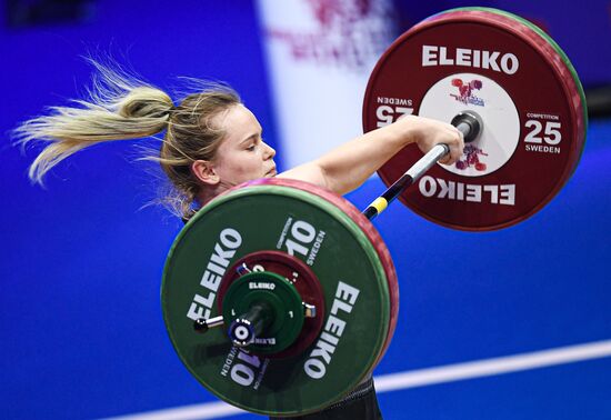 Russia Weightlifting European Championships