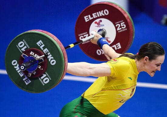 Russia Weightlifting European Championships