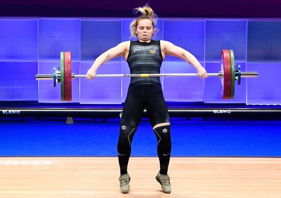 Russia Weightlifting European Championships