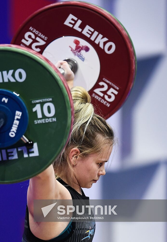 Russia Weightlifting European Championships