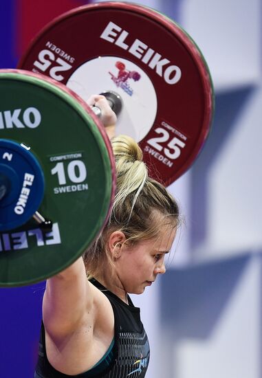 Russia Weightlifting European Championships