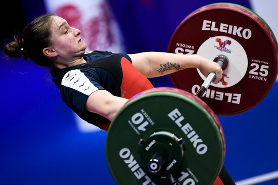 Russia Weightlifting European Championships