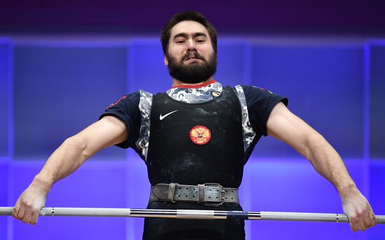 Russia Weightlifting European Championships