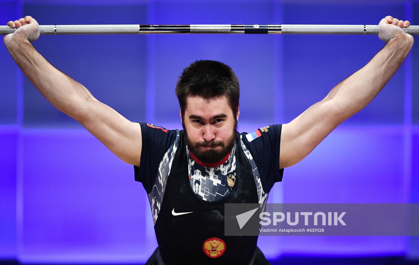 Russia Weightlifting European Championships