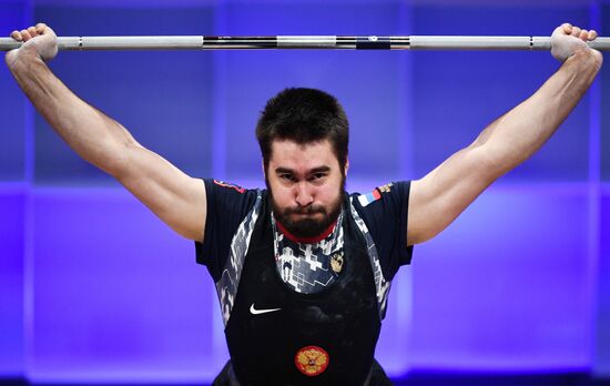 Russia Weightlifting European Championships