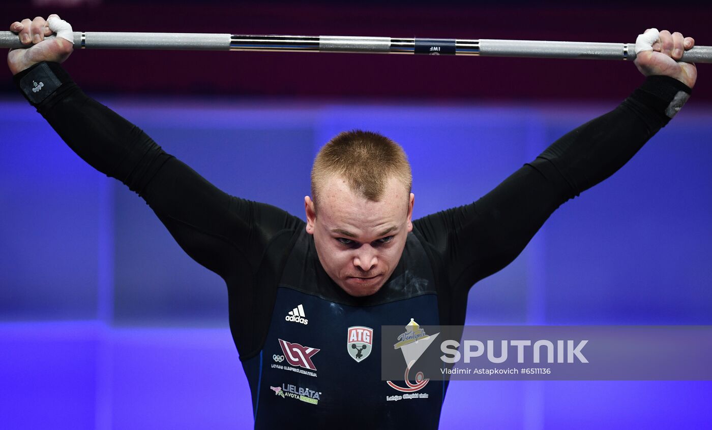 Russia Weightlifting European Championships