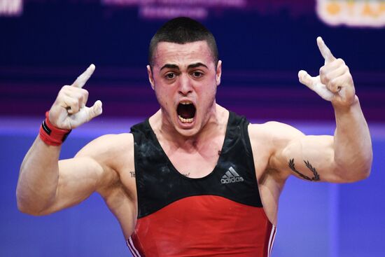 Russia Weightlifting European Championships