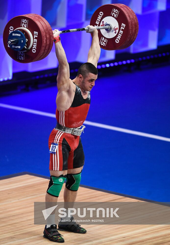 Russia Weightlifting European Championships