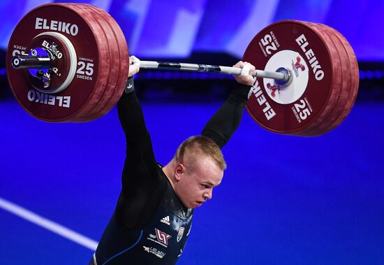 Russia Weightlifting European Championships