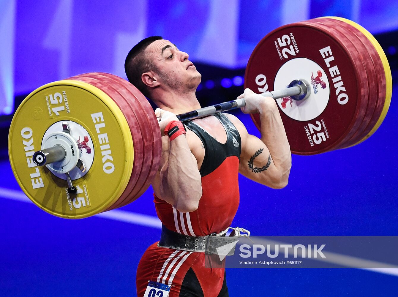 Russia Weightlifting European Championships