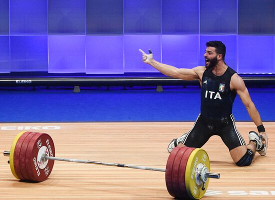 Russia Weightlifting European Championships