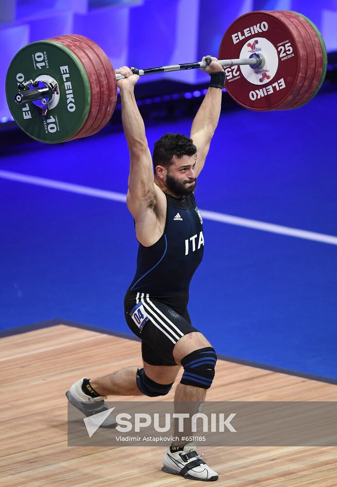 Russia Weightlifting European Championships