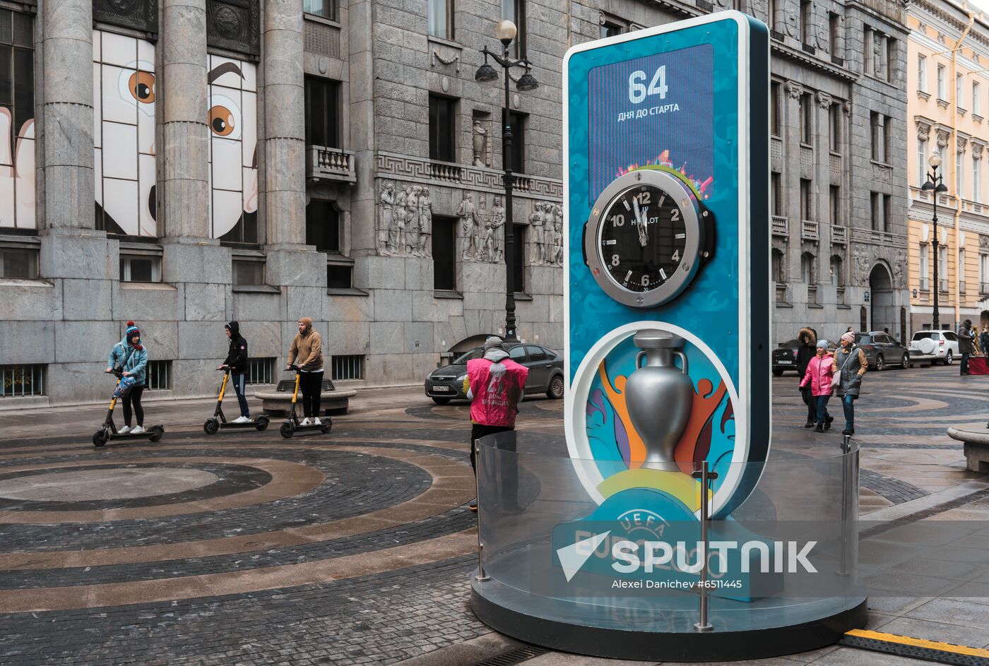 Russia Soccer Euro 2020 Preparation