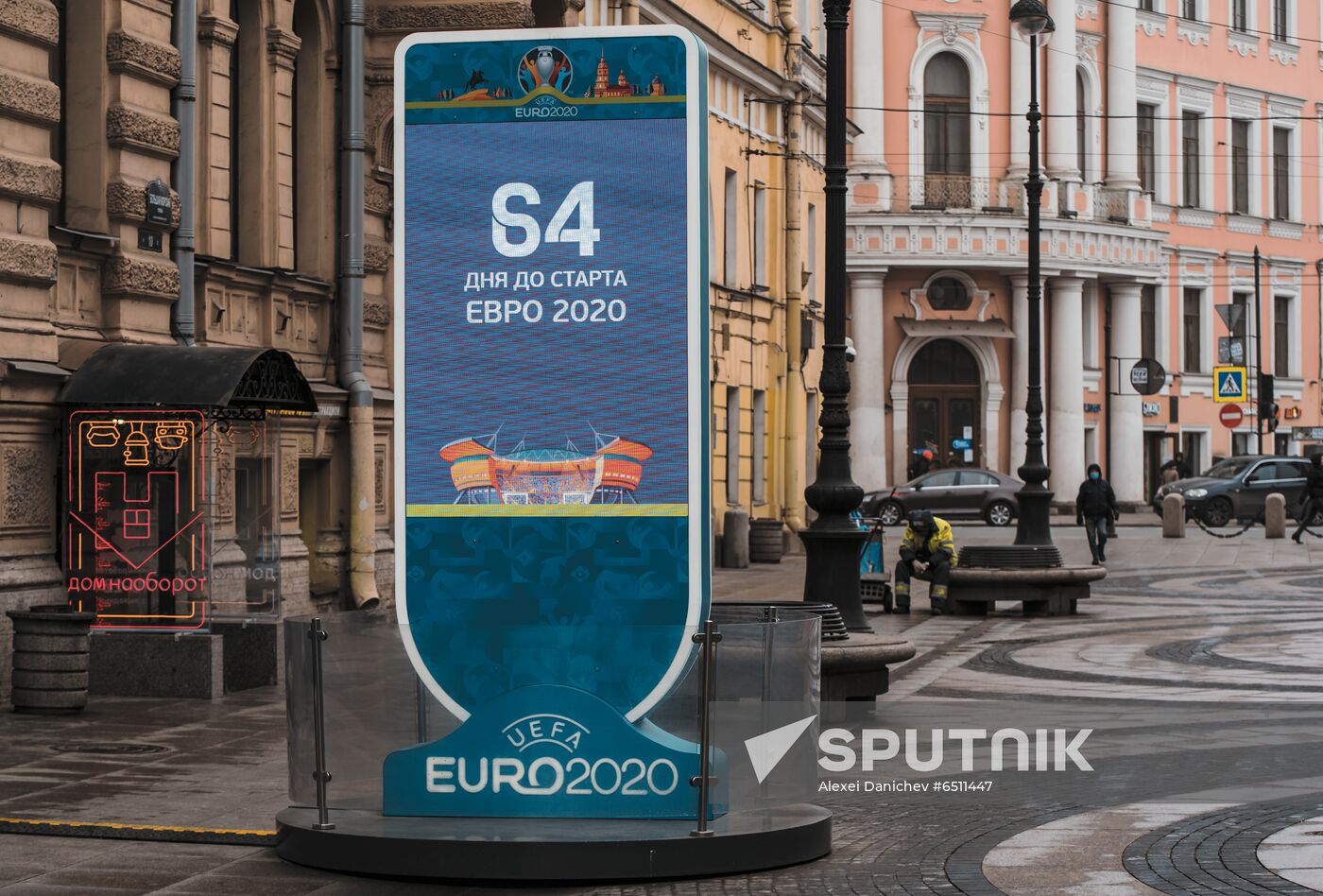 Russia Soccer Euro 2020 Preparation