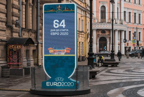 Russia Soccer Euro 2020 Preparation