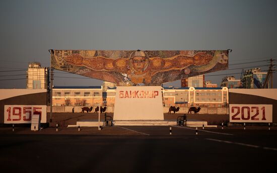 Kazakhstan Human Spaceflight Anniversary Baikonur