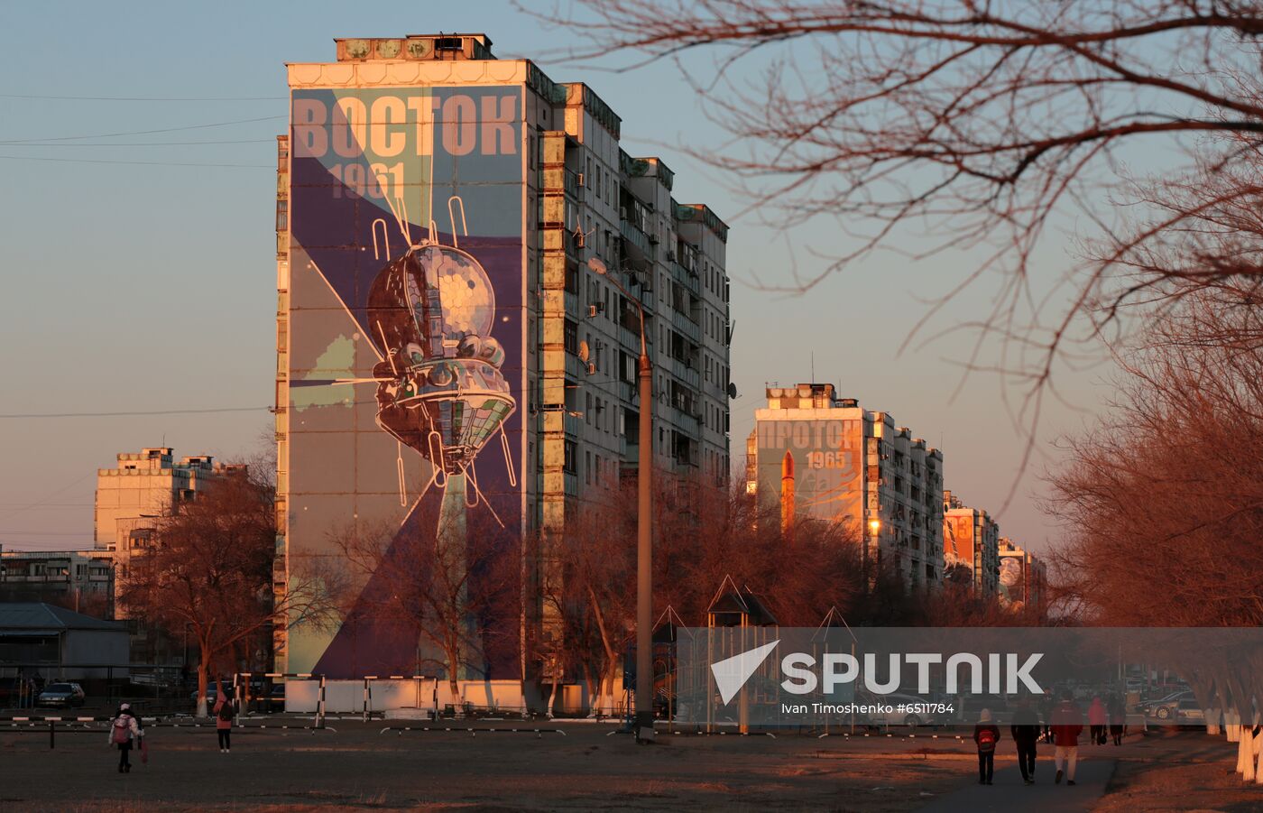 Kazakhstan Human Spaceflight Anniversary Baikonur