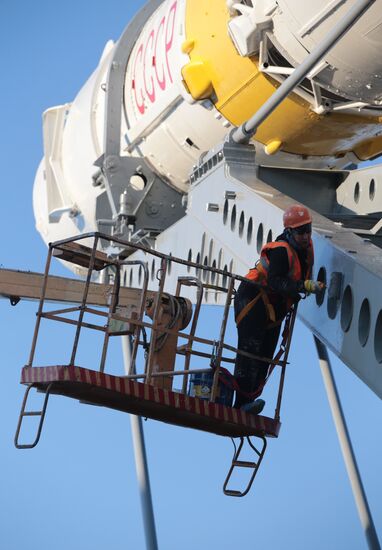 Kazakhstan Human Spaceflight Anniversary Baikonur
