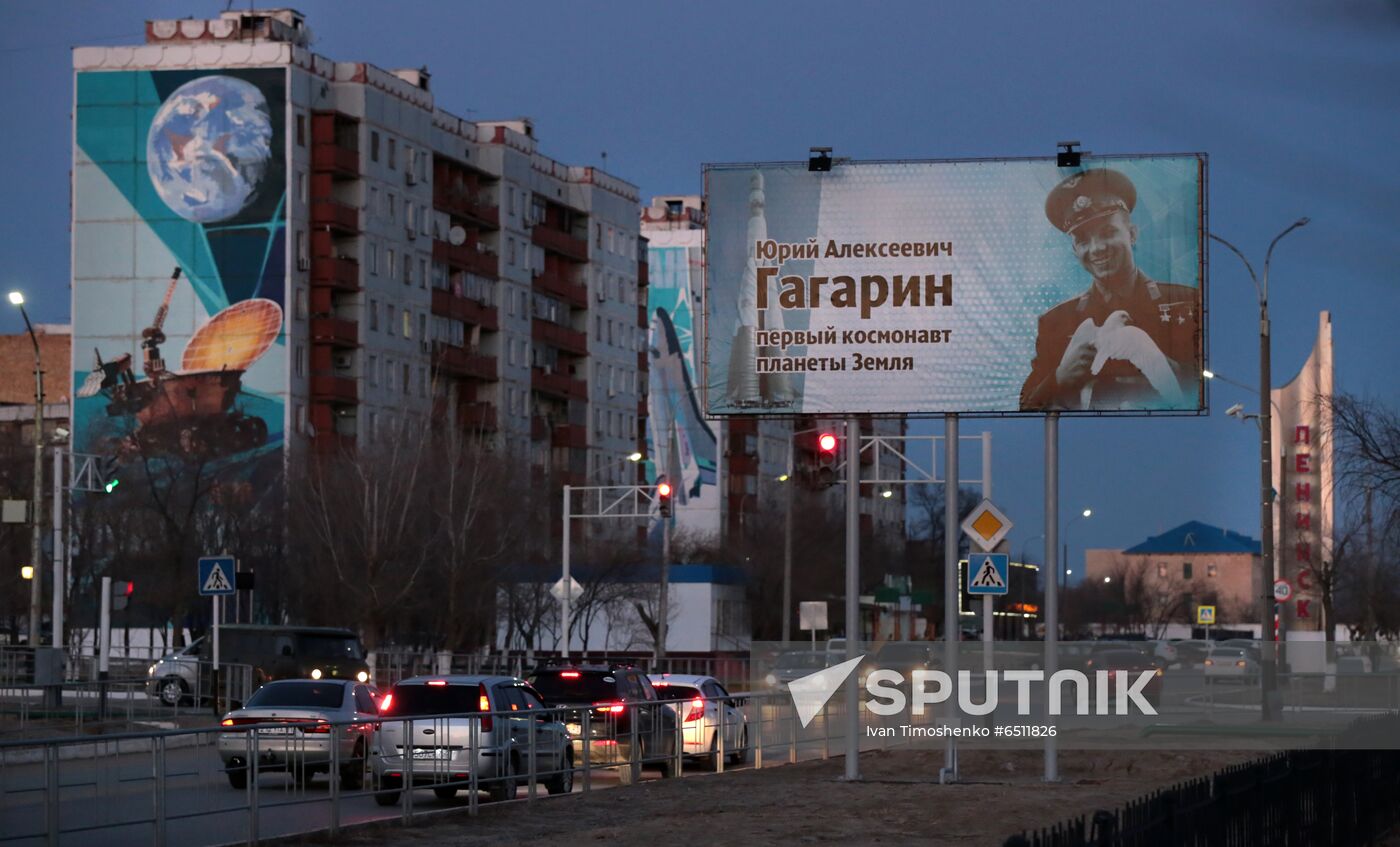 Kazakhstan Human Spaceflight Anniversary Baikonur