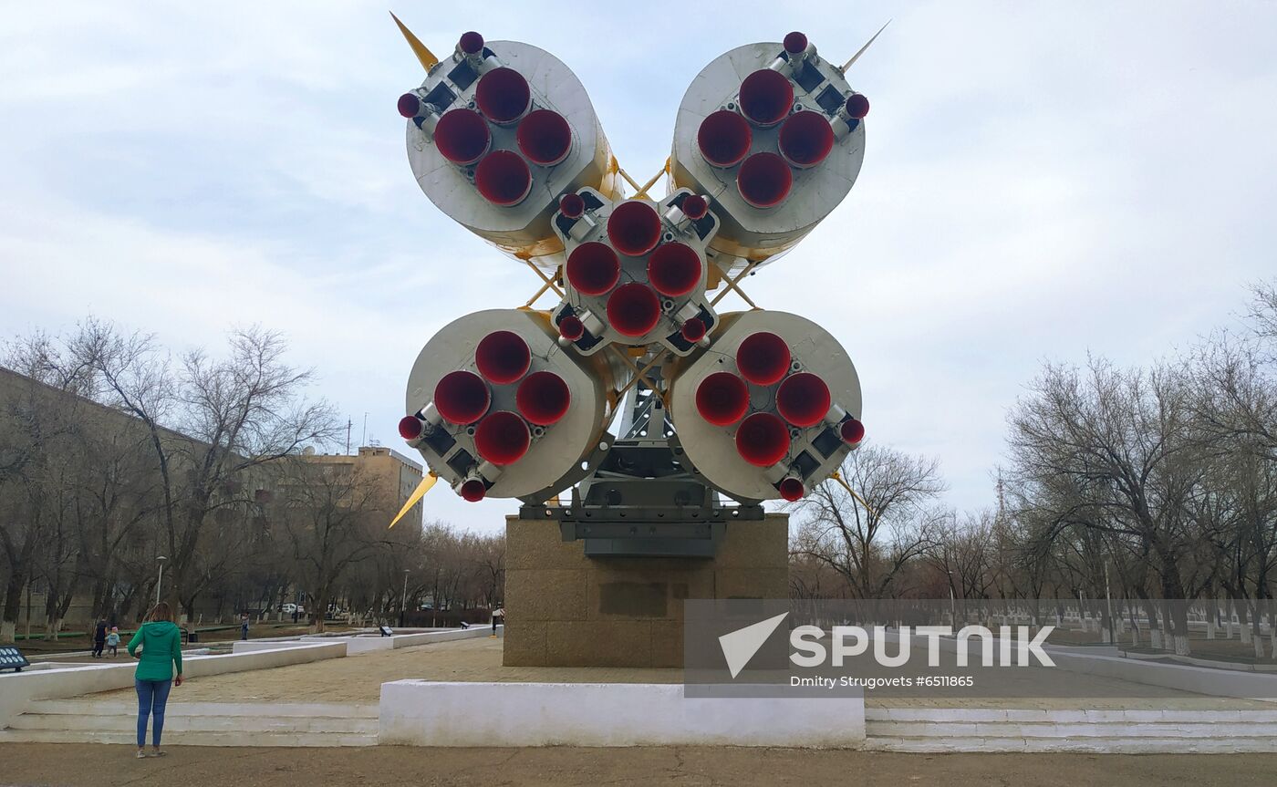 Kazakhstan Human Spaceflight Anniversary Baikonur