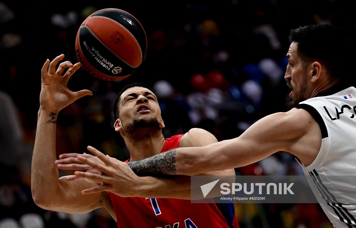 Russia Basketball Euroleague CSKA - ASVEL