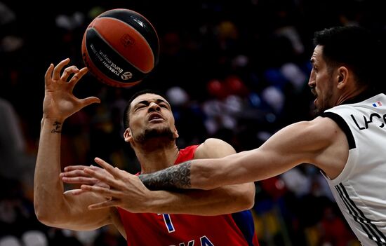 Russia Basketball Euroleague CSKA - ASVEL