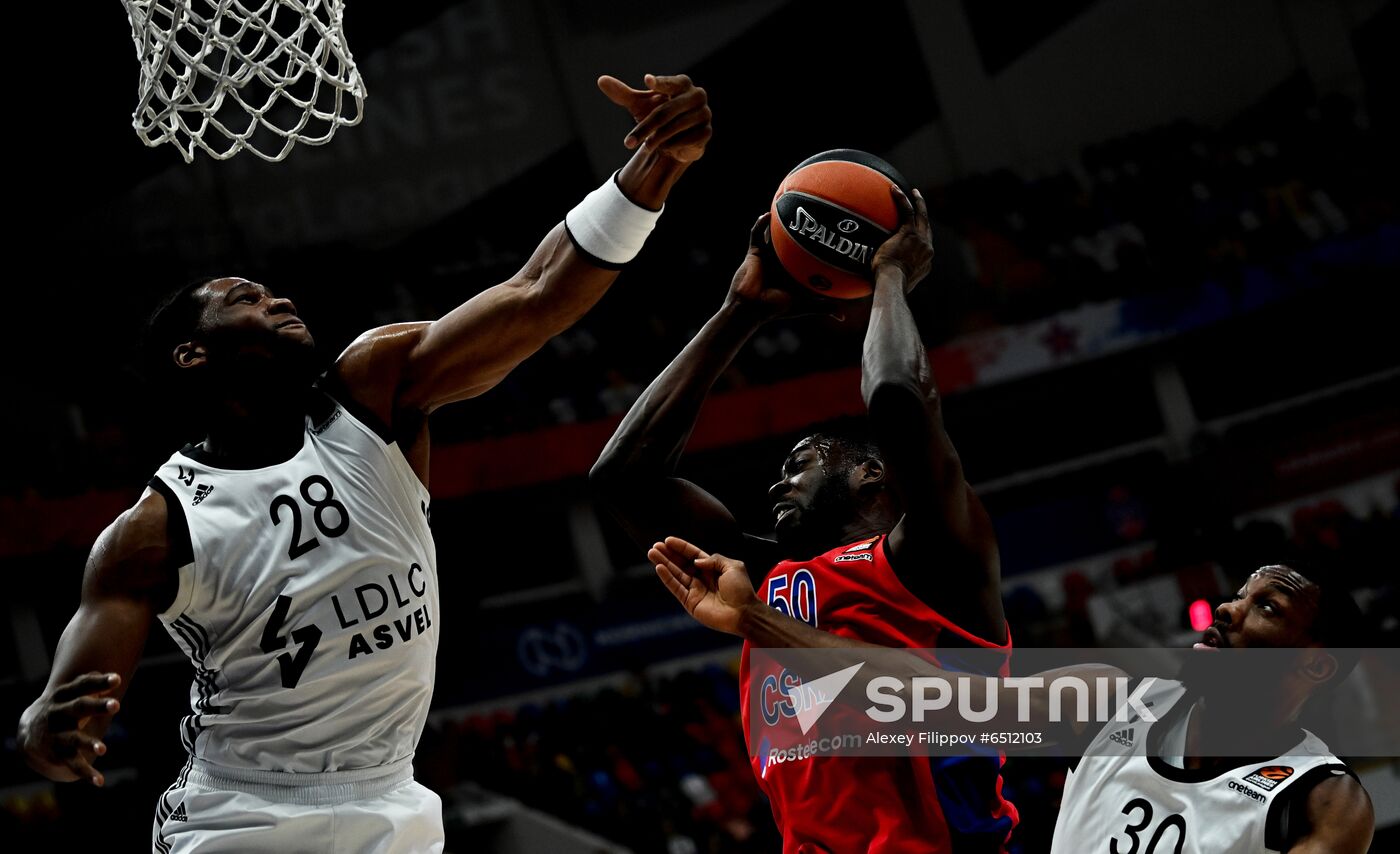 Russia Basketball Euroleague CSKA - ASVEL