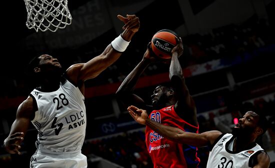 Russia Basketball Euroleague CSKA - ASVEL