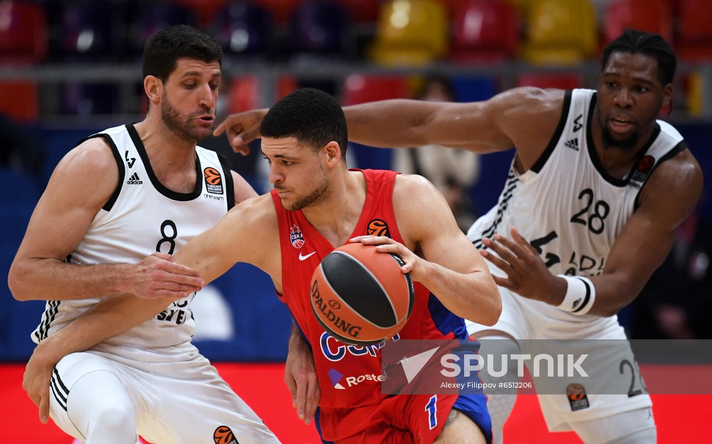 Russia Basketball Euroleague CSKA - ASVEL