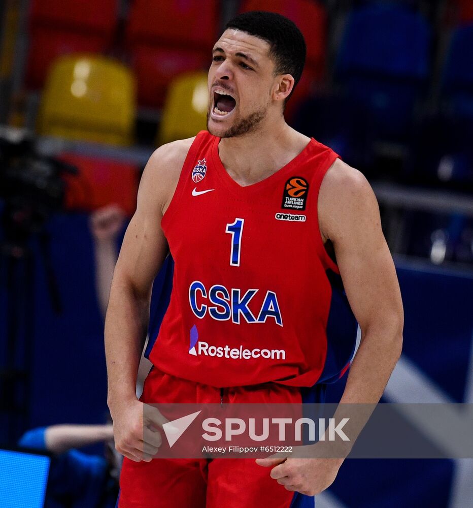 Russia Basketball Euroleague CSKA - ASVEL