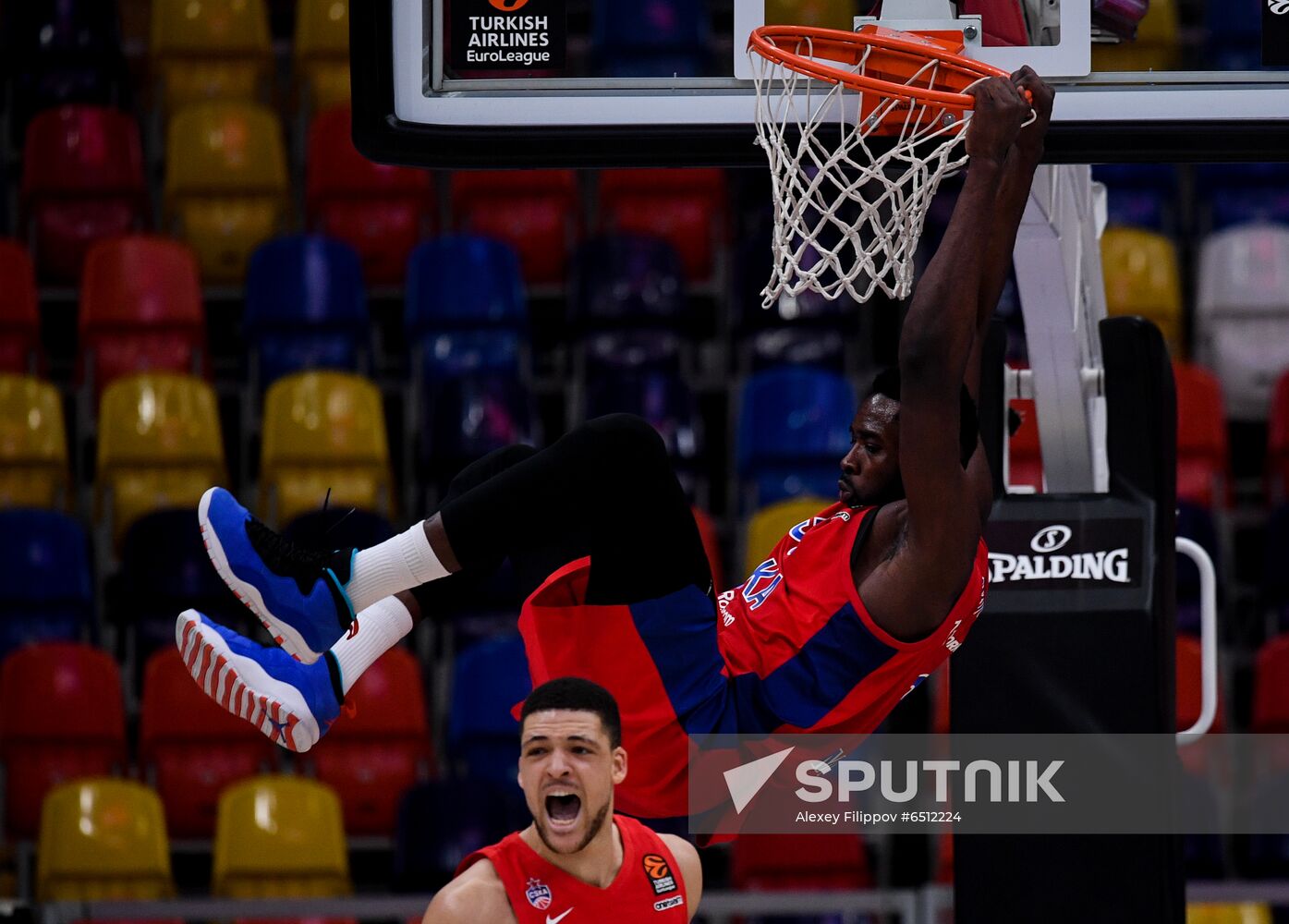 Russia Basketball Euroleague CSKA - ASVEL