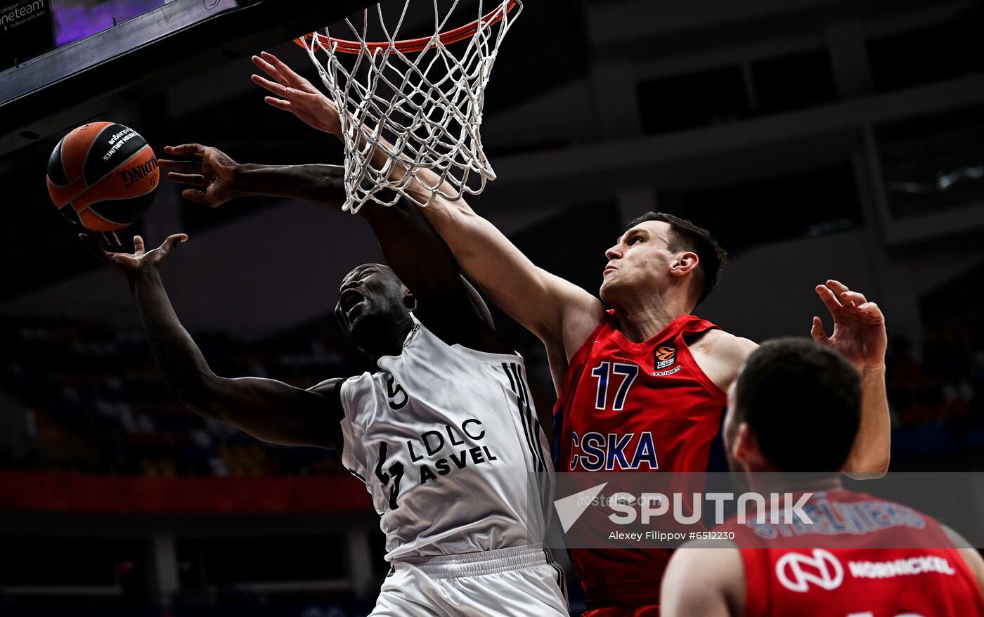 Russia Basketball Euroleague CSKA - ASVEL