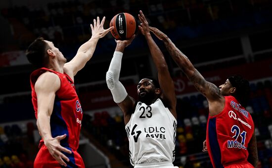 Russia Basketball Euroleague CSKA - ASVEL
