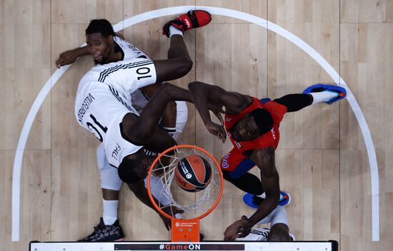 Russia Basketball Euroleague CSKA - ASVEL