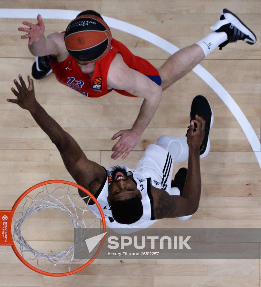 Russia Basketball Euroleague CSKA - ASVEL